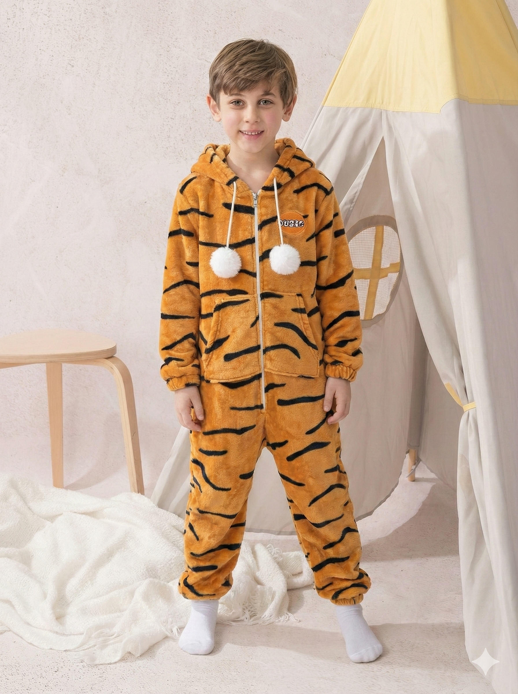 Tiger Kids Onesie - Tiger
