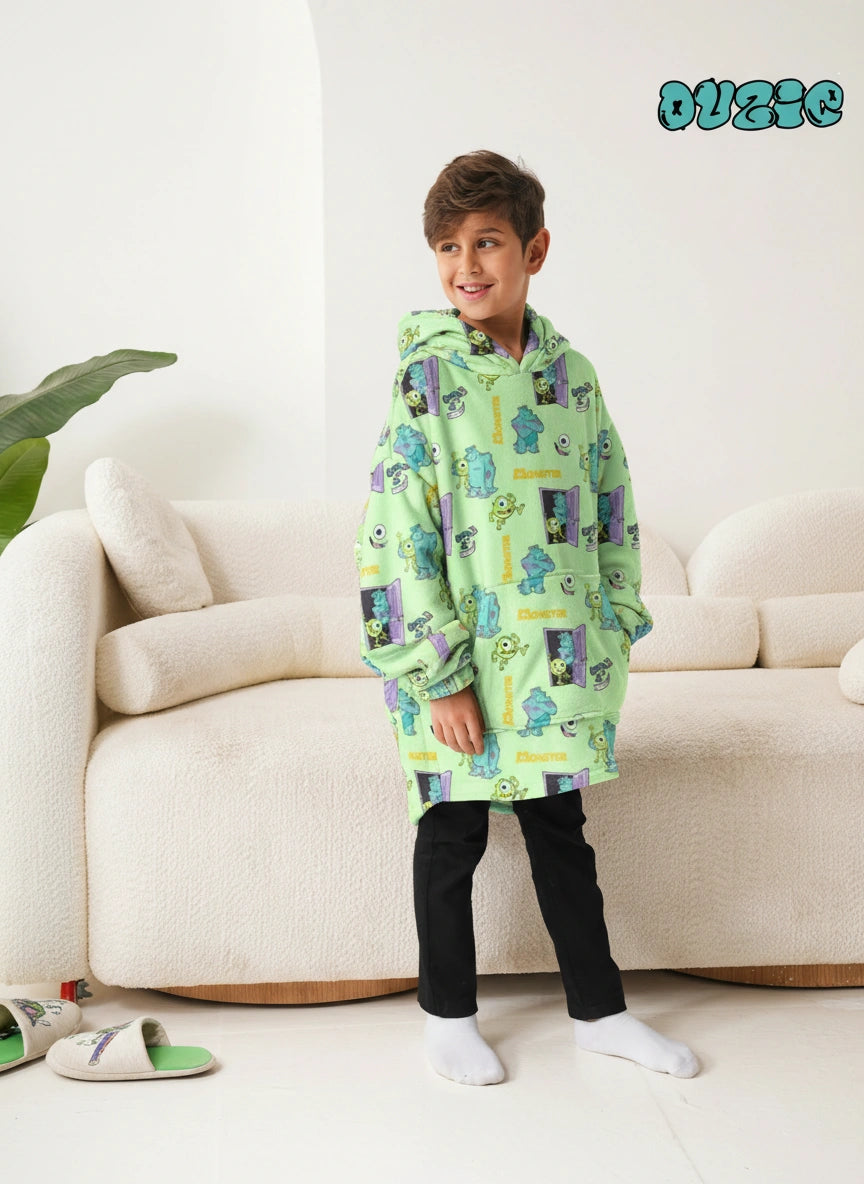 Monsters inc. Blanket Hoodie - Monsters inc.