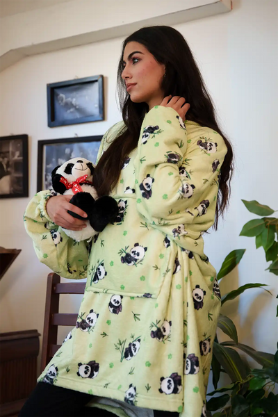 Panda Blanket Hoodie - Panda