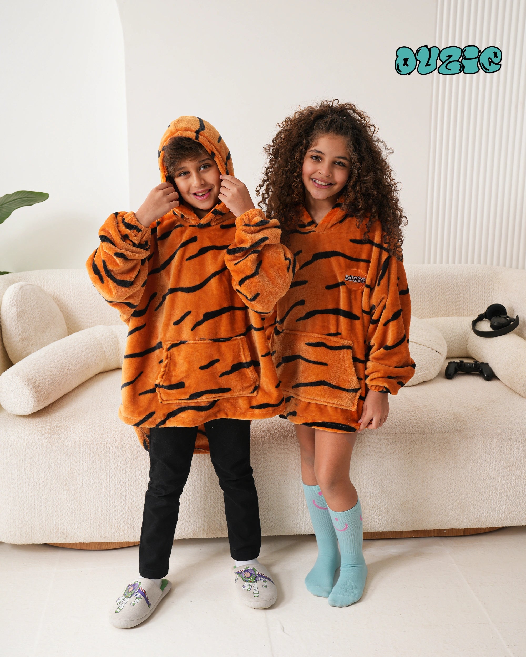 Tiger Blanket Hoodie - Tiger