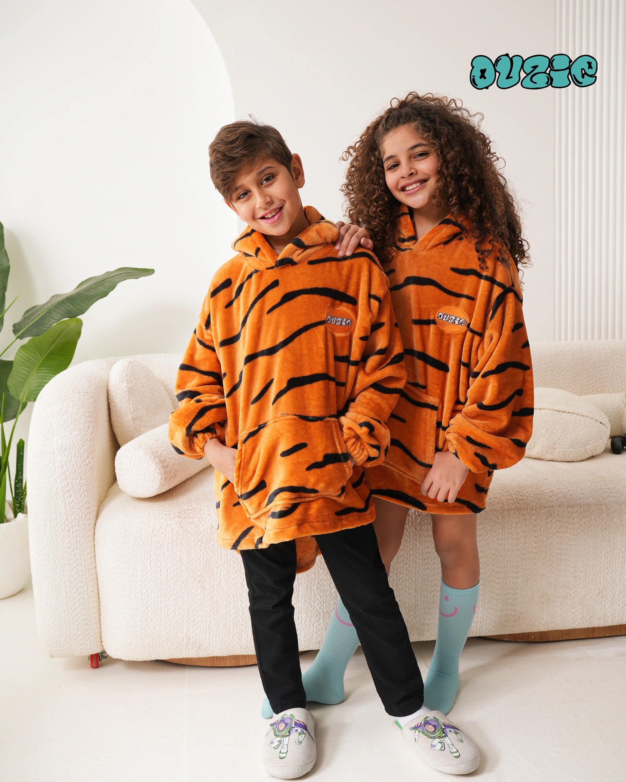 Tiger Blanket Hoodie - Tiger